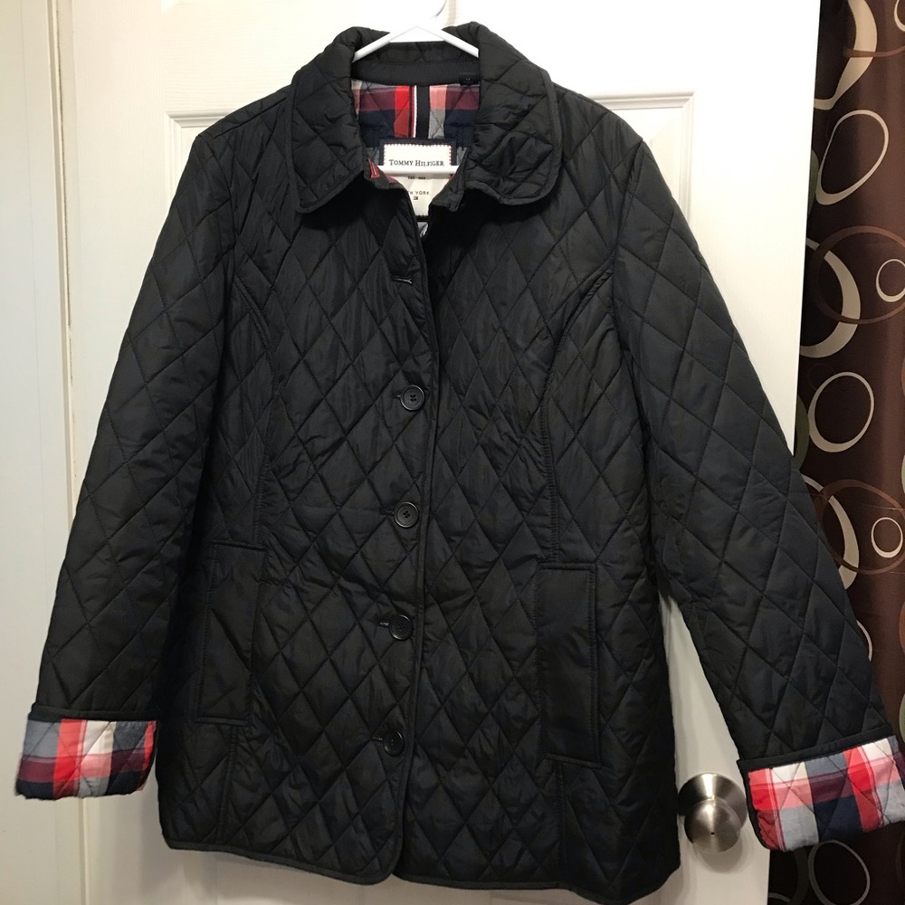 Tommy Hilfiger Coat Black Like New